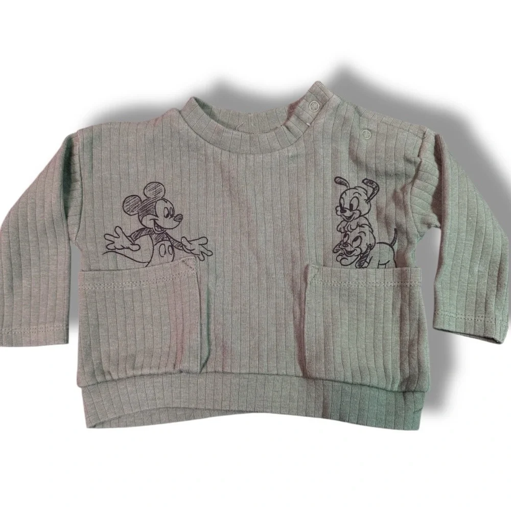 Baby Boy 3M Bundle | Carter's Knit Set, Disney Lounge Set, Shirt &‎ 4Pack